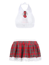 chemise transparente costume d'école lingerie
